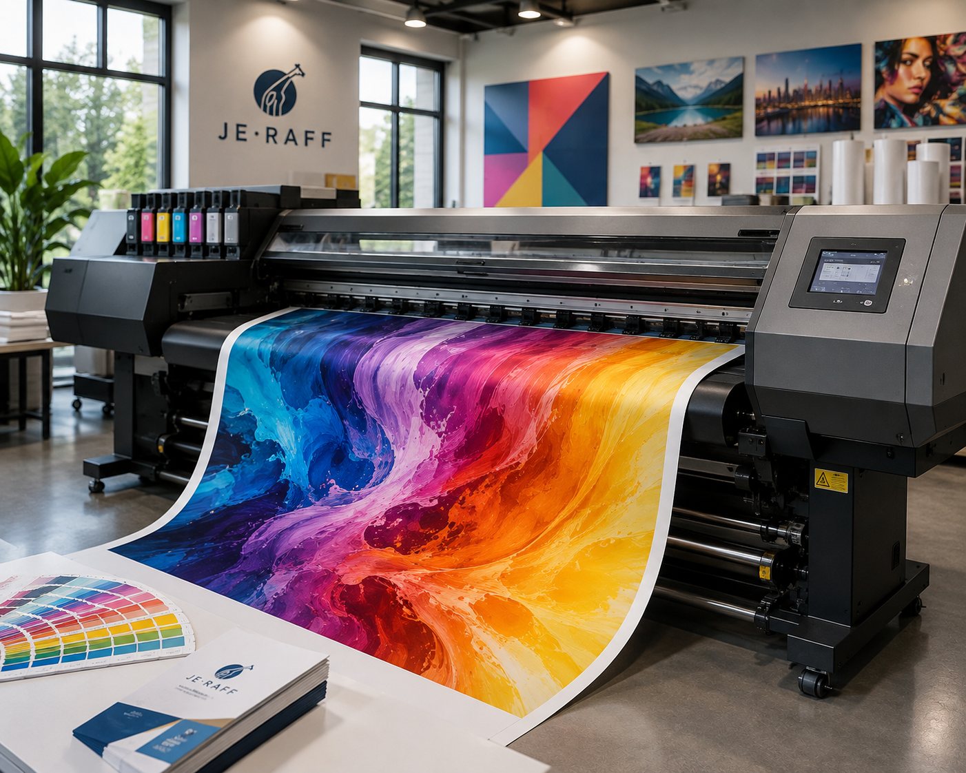 Inkjet & large-format printing — JeRaff Advertising & Services