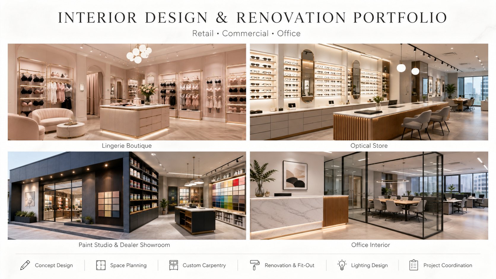 Intellanine Design Studio — interior design & renovation portfolio